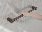 MECCA CARE 25MM GRAB RAIL 300/450/600/900/1200MM BRUSHED BRONZE