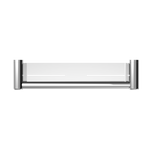 MECCA CARE 25MM GRAB RAIL WITH SHELF 300/450MM CHROME