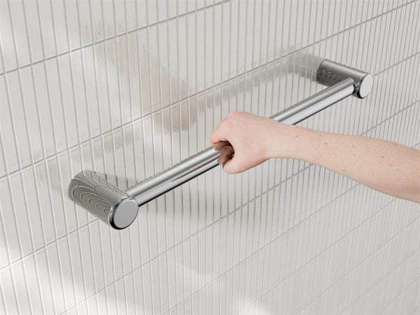 MECCA CARE 25MM GRAB RAIL 300/450/600/900/1200MM CHROME