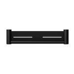 MECCA CARE 25MM GRAB RAIL WITH SHELF 300/450MM MATTE BLACK