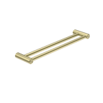 MECCA CARE 25MM DOUBLE TOWEL GRAB RAIL 600/900MM BRUSHED GOLD