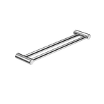 MECCA CARE 25MM DOUBLE TOWEL GRAB RAIL 600/900MM CHROME