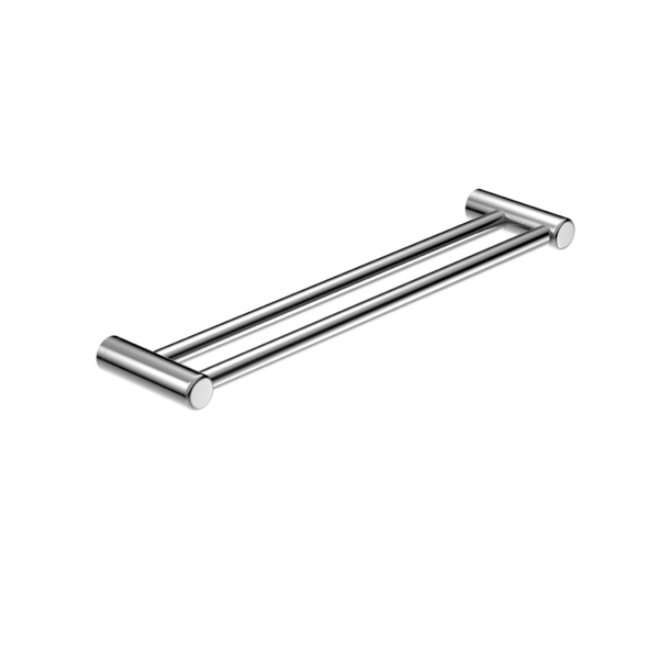 MECCA CARE 25MM DOUBLE TOWEL GRAB RAIL 600/900MM CHROME