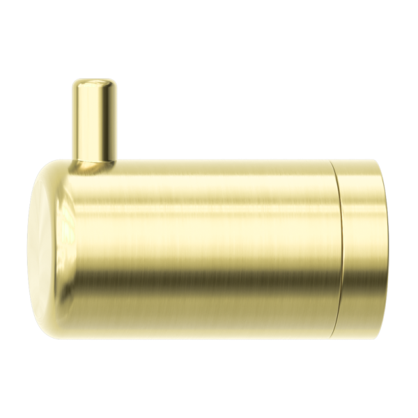 MECCA CARE 25MM WALL HOOK BRUSHED GOLD (NRCR2582BG)