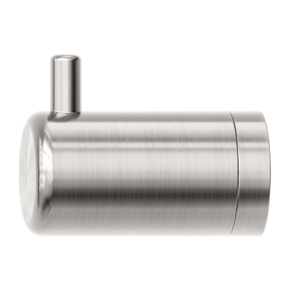 MECCA CARE 25MM WALL HOOK BRUSHED NICKEL (NRCR2582BN)