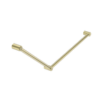 Mecca Care 32mm DDA Accessible Toilet Grab Rail Set 45 Degree 750X900mm Brushed Gold (NRCR3245BG)