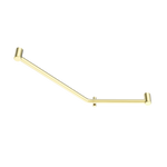 MECCA CARE 32MM AMBULANT 45 DEGREE BENT TUBE GRAB RAIL 450X650MM BRUSHED GOLD (NRCR3245DBG)