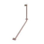 MECCA CARE 32MM AMBULANT 45 DEGREE BENT TUBE GRAB RAIL 450X650MM BRUSHED BRONZE (NRCR3245DBZ)