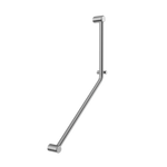 MECCA CARE 32MM AMBULANT 45 DEGREE BENT TUBE GRAB RAIL 450X650MM CHROME (NRCR3245DCH)