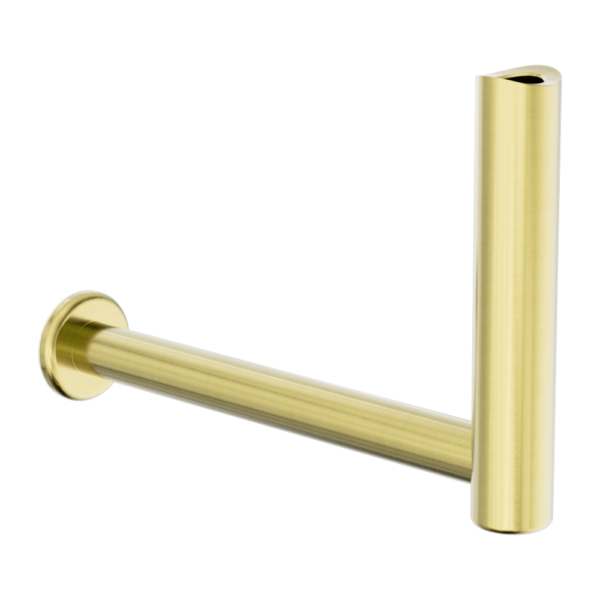 Mecca Care Bracket Add On Toilet Roll Holder Brushed Gold (NRCR3286aBG)