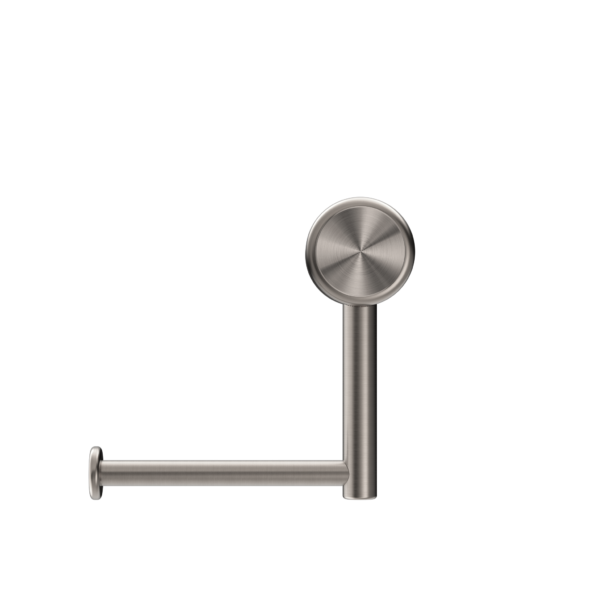 MECCA CARE HEAVY DUTY TOILET ROLL HOLDER BRUSHED NICKEL (NRCR3286BN)
