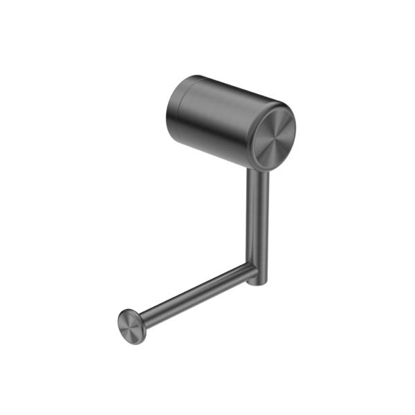 MECCA CARE HEAVY DUTY TOILET ROLL HOLDER GUN METAL (NRCR3286GM)