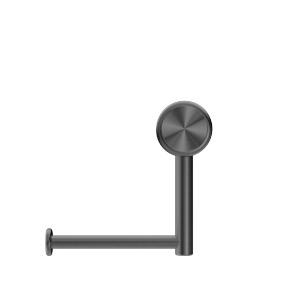 MECCA CARE HEAVY DUTY TOILET ROLL HOLDER GUN METAL (NRCR3286GM)