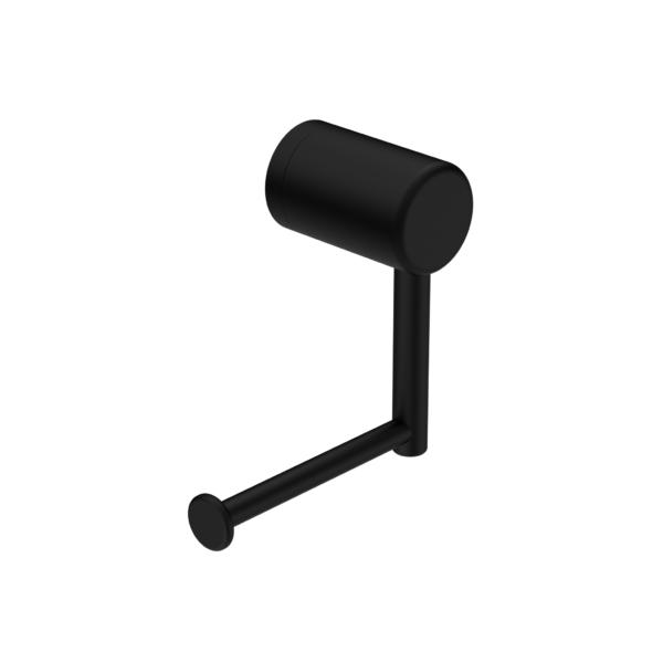 MECCA CARE HEAVY DUTY TOILET ROLL HOLDER MATTE BLACK (NRCR3286MB)