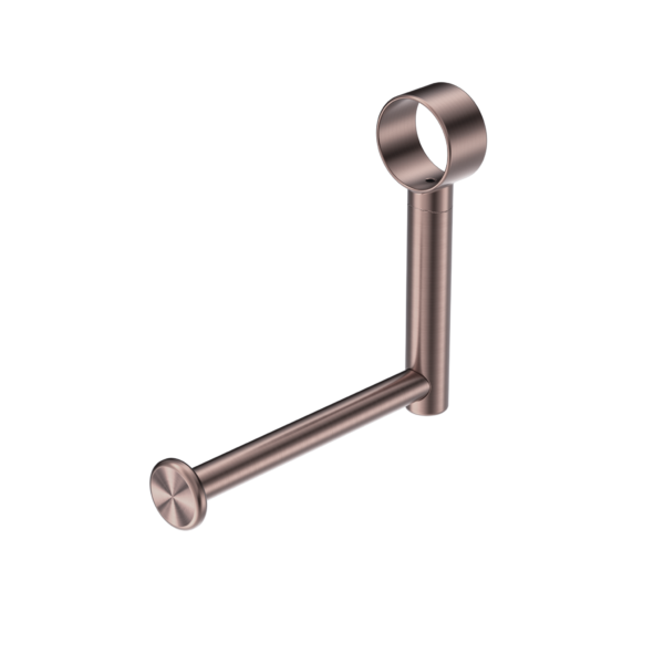 MECCA CARE ADD ON TOILET ROLL HOLDER BRUSHED BRONZE (NRCR3286TBZ)