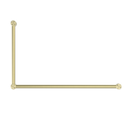 Mecca Care 32mm DDA Accessible Toilet Grab Rail Set 90 Degree 600X1000mm Brushed Gold (NRCR3290BG)