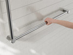 Mecca Care 32mm DDA Accessible Toilet Grab Rail Set 90 Degree 600X1000mm Chrome (NRCR3290CH)