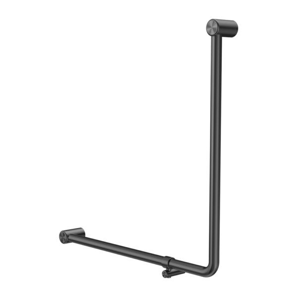 Mecca Care 32mm 90 Degree NZ4121 Accessible Toilet Grab Rail 750X750mm Gun Metal (NRCR3290bGM)