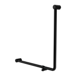 Mecca Care 32mm 90 Degree NZ4121 Accessible Toilet Grab Rail 750X750mm Matte Black (NRCR3290bMB)