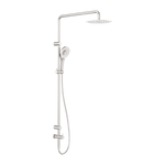 Mecca Care 25mm Grab Rail 900mm Twin Shower Set Brushed Nickel (NRCS007BN)