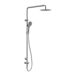 Mecca Care 25mm Grab Rail 900mm Twin Shower Set Chrome (NRCS007CH)