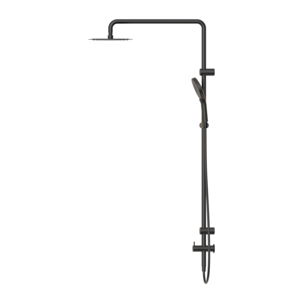 Mecca Care 25mm Grab Rail 900mm Twin Shower Set Matte Black (NRCS007MB)