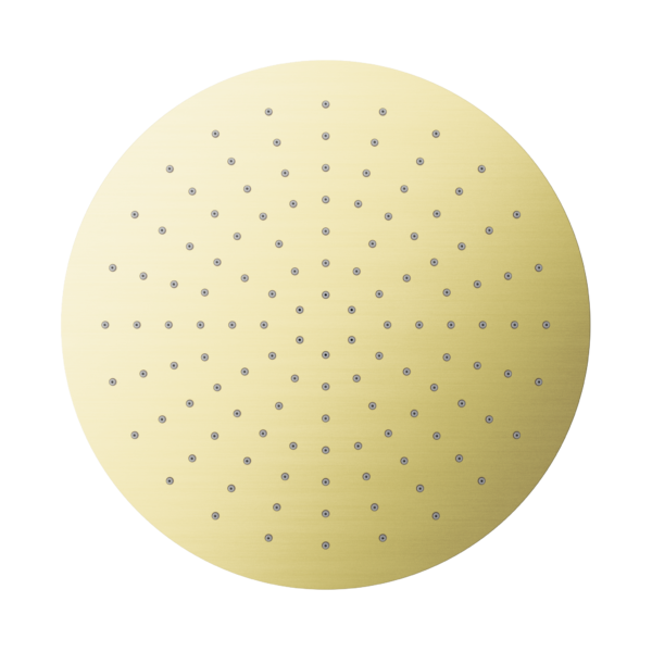 300MM ROUND SHOWER HEAD BRUSHED GOLD (NRROA1202BG)
