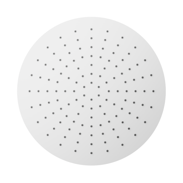 300MM ROUND SHOWER HEAD MATTE WHITE (NRROA1202MW)