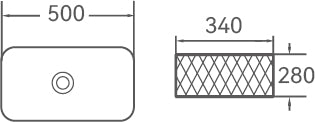 RBK-5034 - Above Counter Basin