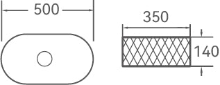 RBK-5035 - Above Counter Basin