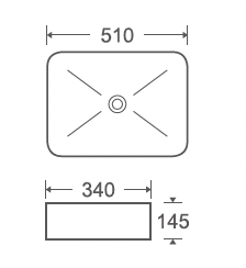 RBK-5134 - Above Counter Basin