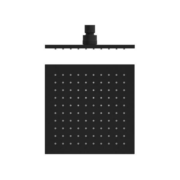 200MM SQUARE SHOWER HEAD MATTE BLACK (NRROB0803MB)