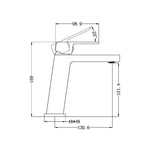 Basin Mixers Brushed Nickel Celia Range - Royal Bath & Kitchen - Image 4