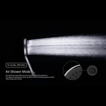 OPAL SHOWER ON BRACKET WITH AIR SHOWER II GRAPHITE (NR251905FGR)