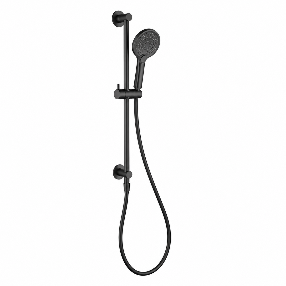 Lucito Rail Shower Matte Black