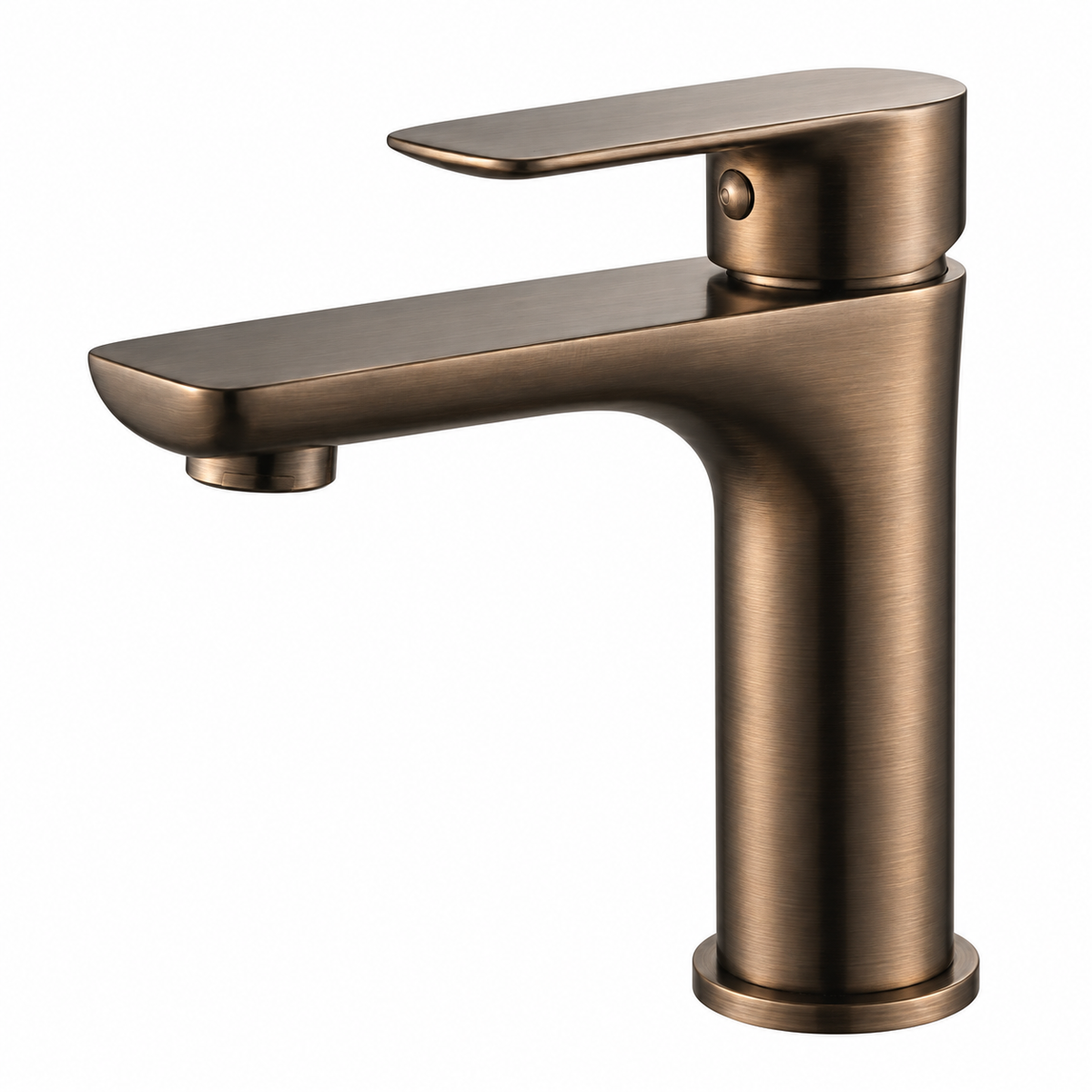 Solsona Basin Mixer Brushed Bronze