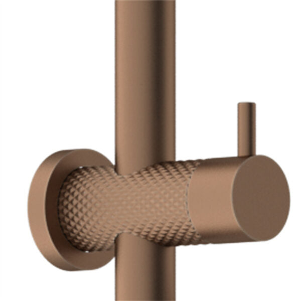OPAL TWIN SHOWER BRUSHED BRONZE (NR251905eBZ)