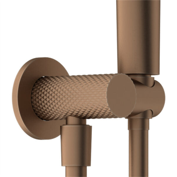 OPAL SHOWER ON BRACKET BRUSHED BRONZE (NR251905cBZ)